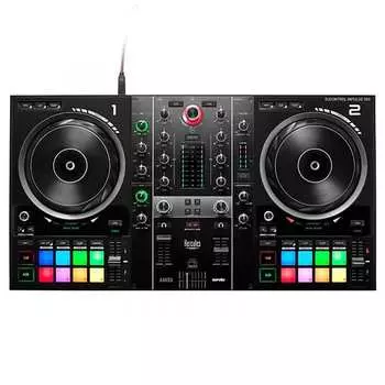 Hercules DJControl Inpulse 500 2-канальный DJ-контроллер со встроенным интерфейсом INPULSE500