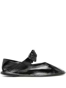 Hereu кожаные балетки Llasada, черный
