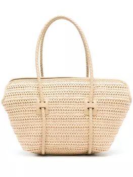 Hereu плетеная сумка-тоут Forna, нейтральный