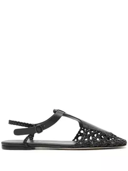 Hereu плетеные босоножки Reixa, черный