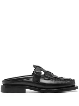 Hereu плетеные слиперы Bonell, черный