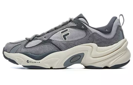 HERITAGE RUNNING Кроссовки для повседневной носки для мужчин с низким верхом серого цвета Fila Fusion
