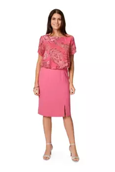 HERMANN LANGE Collection шифоновое платье "HERMANN LANGE Collection шифоновое платье Жасмин ", цвет Pink-Multicolor