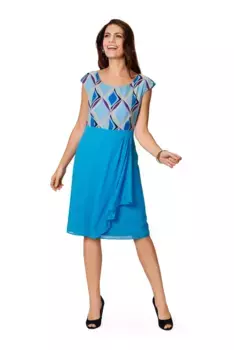 HERMANN LANGE Collection шифоновое платье "HERMANN LANGE Collection шифоновое платье Жасмин ", цвет Blau-Lavendel