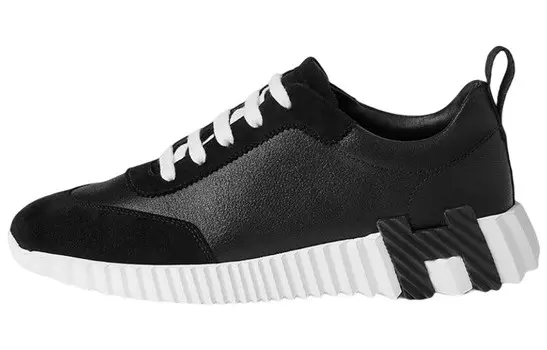 HERMES Bouncing Lifestyle Shoes Women's Low-top Black