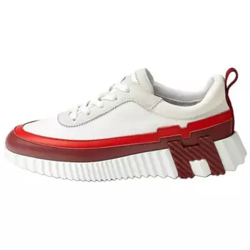 HERMES Bouncing Lifestyle Shoes Women's Low-top White