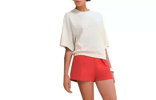 HERMES Джемпер женский серый белый