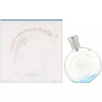 Hermes Eau Des Merveilles Bleue Туалетная вода-спрей для нее 50 мл, Hermгёs