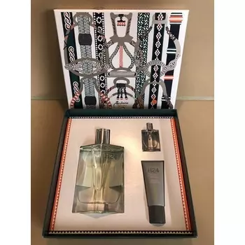 Hermes H24 Gift Set 100ml & 5ml EDT Sprays + 20ml Face Moisturizer - Brand New Herms