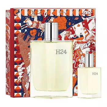 Парфюмерный набор Hermes Estuche De Regalo Eau De Toilette H24, 100 +12.5 мл