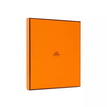 HERMES Шелковый шарф Mulberry Silk унисекс белого цвета