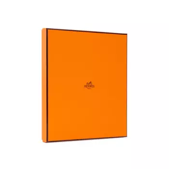 HERMES Шелковый шарф женский красный