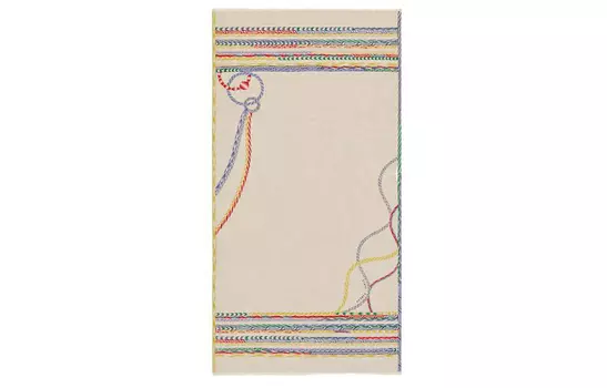 HERMES Вязаный шарф женский желтые