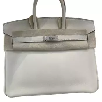 HERMES Женская сумка Birkin Swift Leather Birkin Bag Handbag 10 Craie Milkshake White