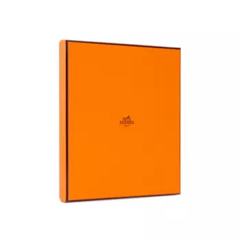 HERMES Женский шелковый шарф Mulberry, цвет спелый апельсин