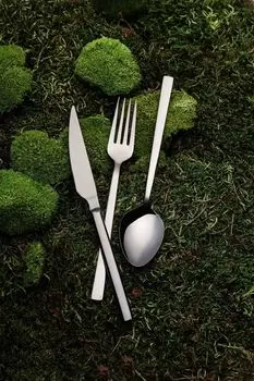 Hermia, CBK18BL, набор столовых приборов (18 предметов), черный, 21 х 21 см Hermia Concept