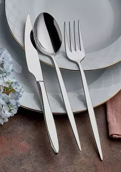 Hermia Concept, Чеген- DYN1706, серебро, наборы столовых приборов, 100% нержавеющая сталь