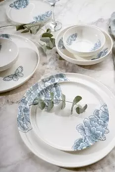 Hermia, JOY24DJYT-2, сервиз обеденный (24 предмета), 100% ФАРФОР, 26 х 26 см Hermia Concept