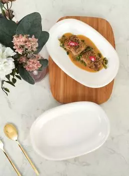 Hermia, ST042102F022A000000MAKYK00, набор тарелок (2 шт), белый, 22 х 22 см Hermia Concept