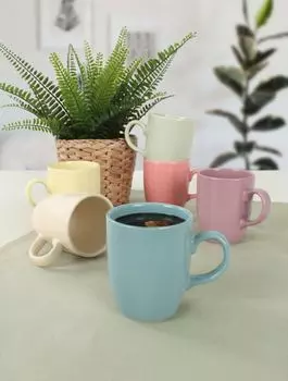 Hermia, X0001367100000, набор чашек (6 предметов), 100% КЕРАМИКА, 9 х 9 см Hermia Concept