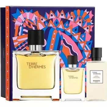 Парфюмерный набор Hermes Terre d’Hermes Parfum, 3 предмета