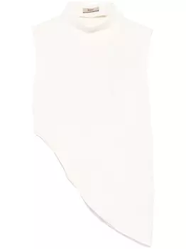 Herno асимметричный топ, белый