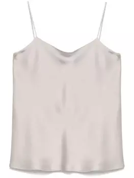 Herno атласный топ, нейтральный