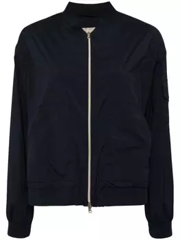 Herno бомбер на молнии, синий