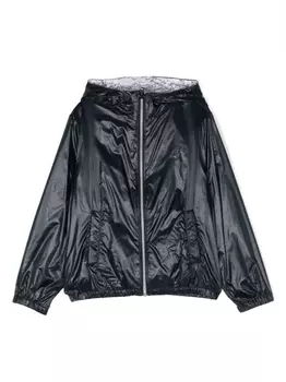 Herno бомбер с логотипом, синий