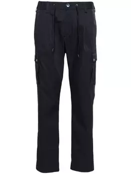 Herno брюки карго средней посадки, синий