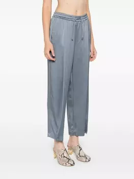 Herno брюки с эластичным поясом, синий