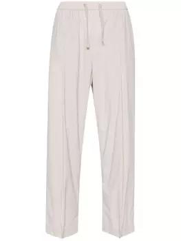 Herno брюки с вытачками, нейтральный цвет