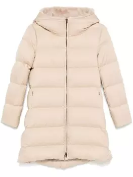 Herno длинный пуховик, серый