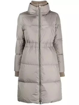 Herno дутая парка Chamonix, серый