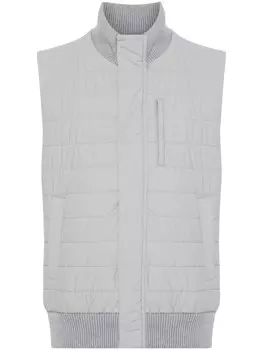 Herno дутый жилет, серый