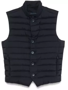 Herno дутый жилет, синий