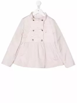 Herno двубортная стеганая куртка, розовый