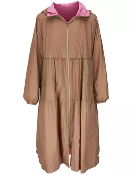 Herno двусторонний плащ с капюшоном, розовый