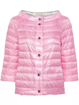 Herno двусторонний пуховик, розовый