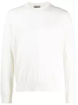 Herno джемпер из вирджинской шерсти, белый