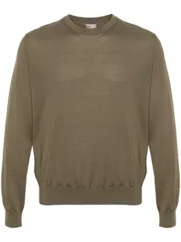 Herno джемпер с логотипом, зеленый