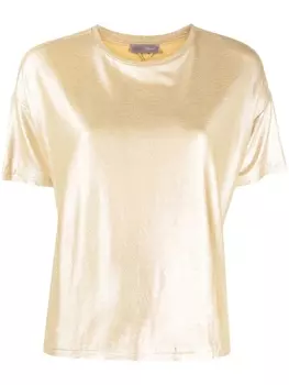 Herno футболка из джерси, золотистый