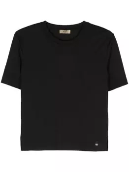 Herno футболка тонкой вязки, черный