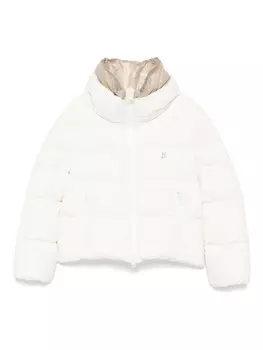 Herno Kids куртка с логотипом, белый
