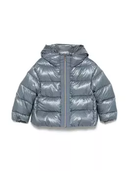 Herno Kids пуховик с капюшоном, синий