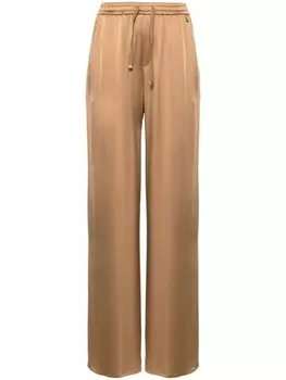 Herno креповые брюки, коричневый