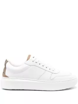 Herno кроссовки с монограммой, белый