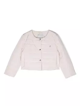 Herno куртка на кнопках, розовый