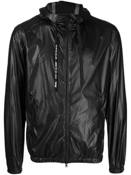 Herno куртка на молнии с капюшоном, черный