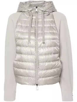 Herno куртка с дутыми вставками, нейтральный цвет